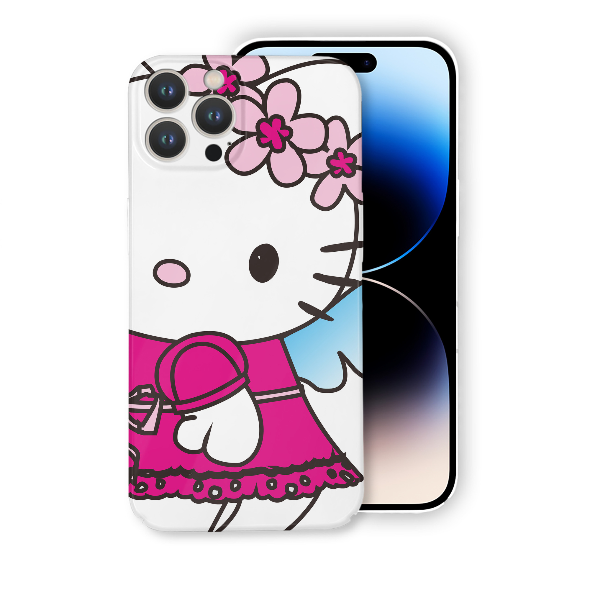 （画像用） Hello Kitty ハローキティ 【iPhone 14シリーズ対応】ハードケース